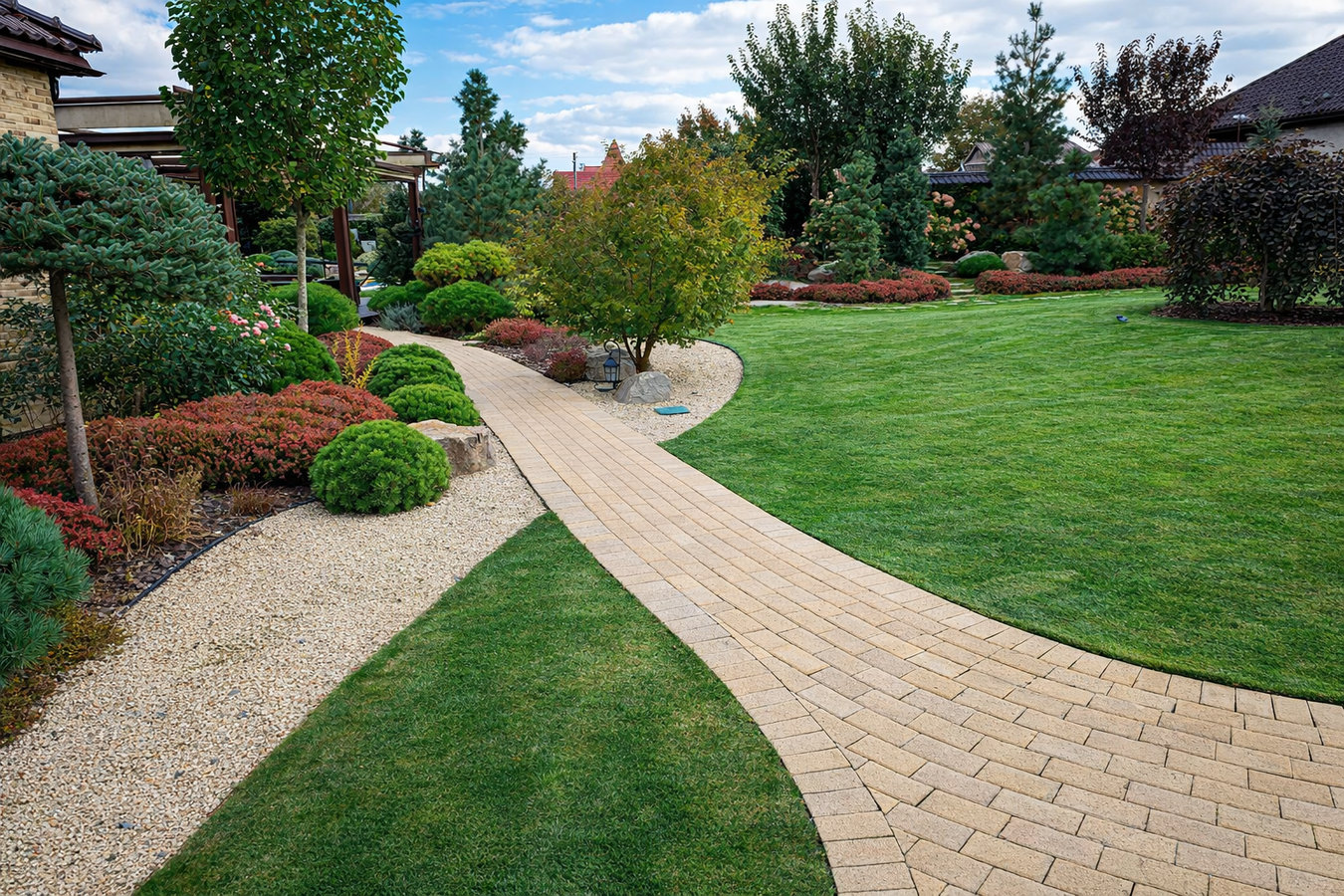 Walkway construction in San Angelo, TX